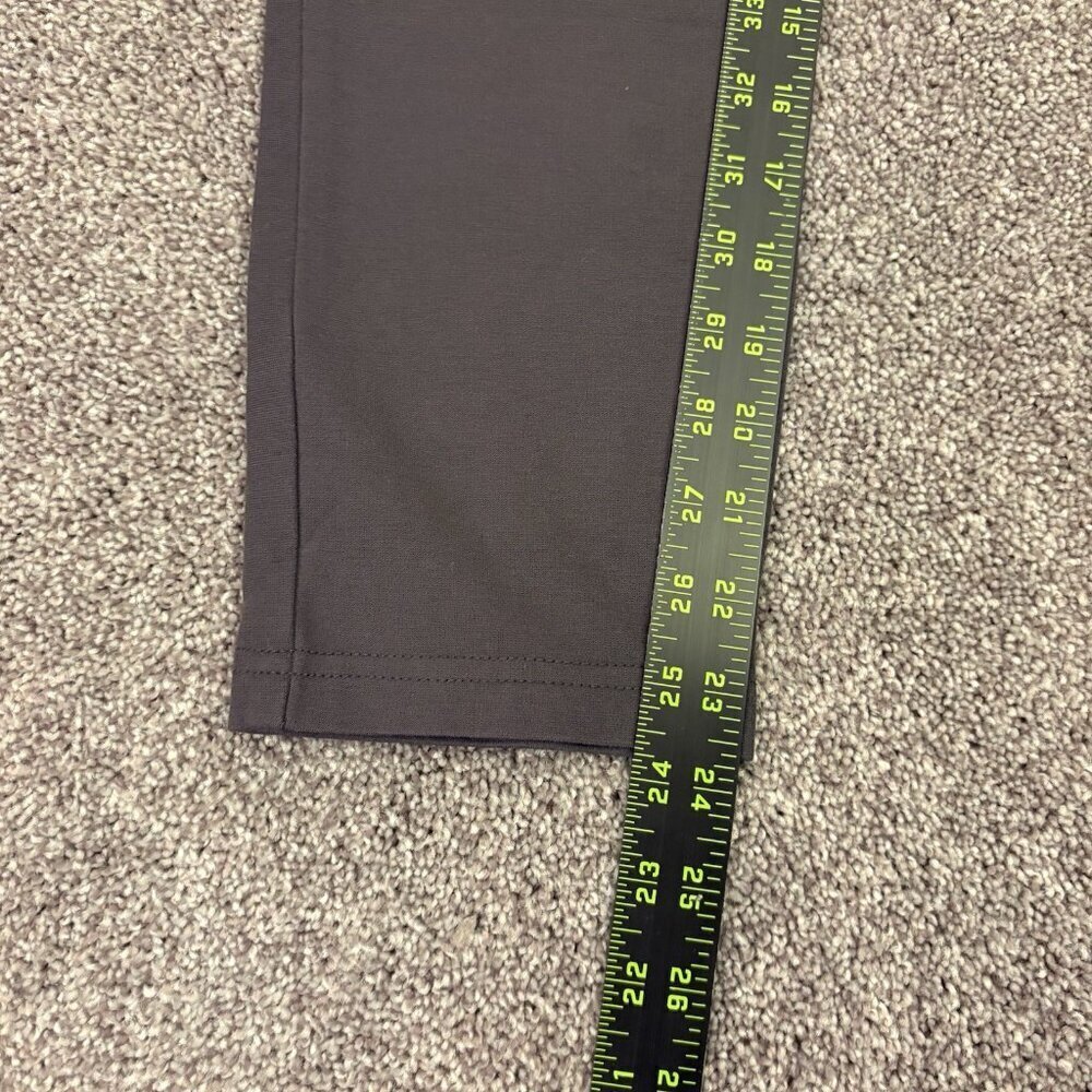 Marycrafts Women's Pull On Chino Pants Size 4 Gray Cropped Mid Rise Stretch NWOT - Picture 11 of 14